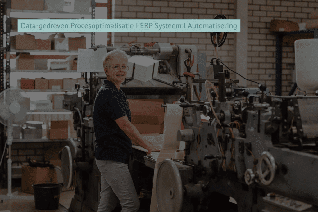 klantcasus maakbedrijf datastrategie procesoptimalisatie erp systeem