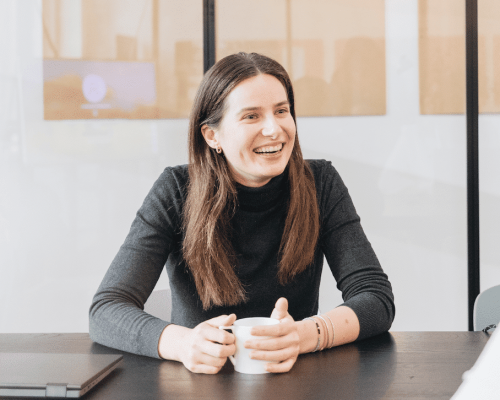 Tijd voor een data strategiesessie tijdens een bakkie pleur met Fleur